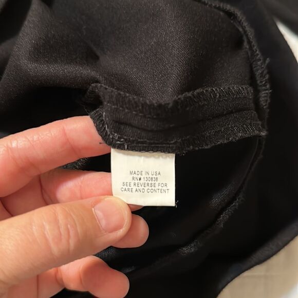 britt ryan 4 Luxury Black Knit Cowl Neck Long Sleeve Dress with Pockets - Picture 13 of 15